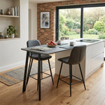 Akida Bar Table & 2 Bar Stools Set Dining Sets Sterling Home 2