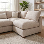 Alessia Corner Sofa - Combi Unit LHF Tabby Promotional Fabric - Left Hand Facing