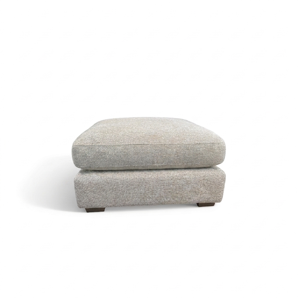 Alessia Footstool - Combi Stool Tabby Promotional Fabric