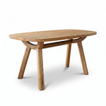 Alverra 200cm Dining Table & 4 Reef Dining Chairs Set