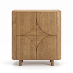 Alverra Solid Oak Highboard - Highboard Solid Oak Sterling Home 1