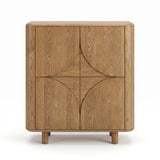 Alverra Solid Oak Highboard