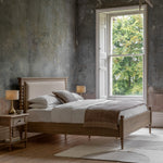 Artisan Natural Oak Bed - 5ft Bed Natural - King Sterling Home 2