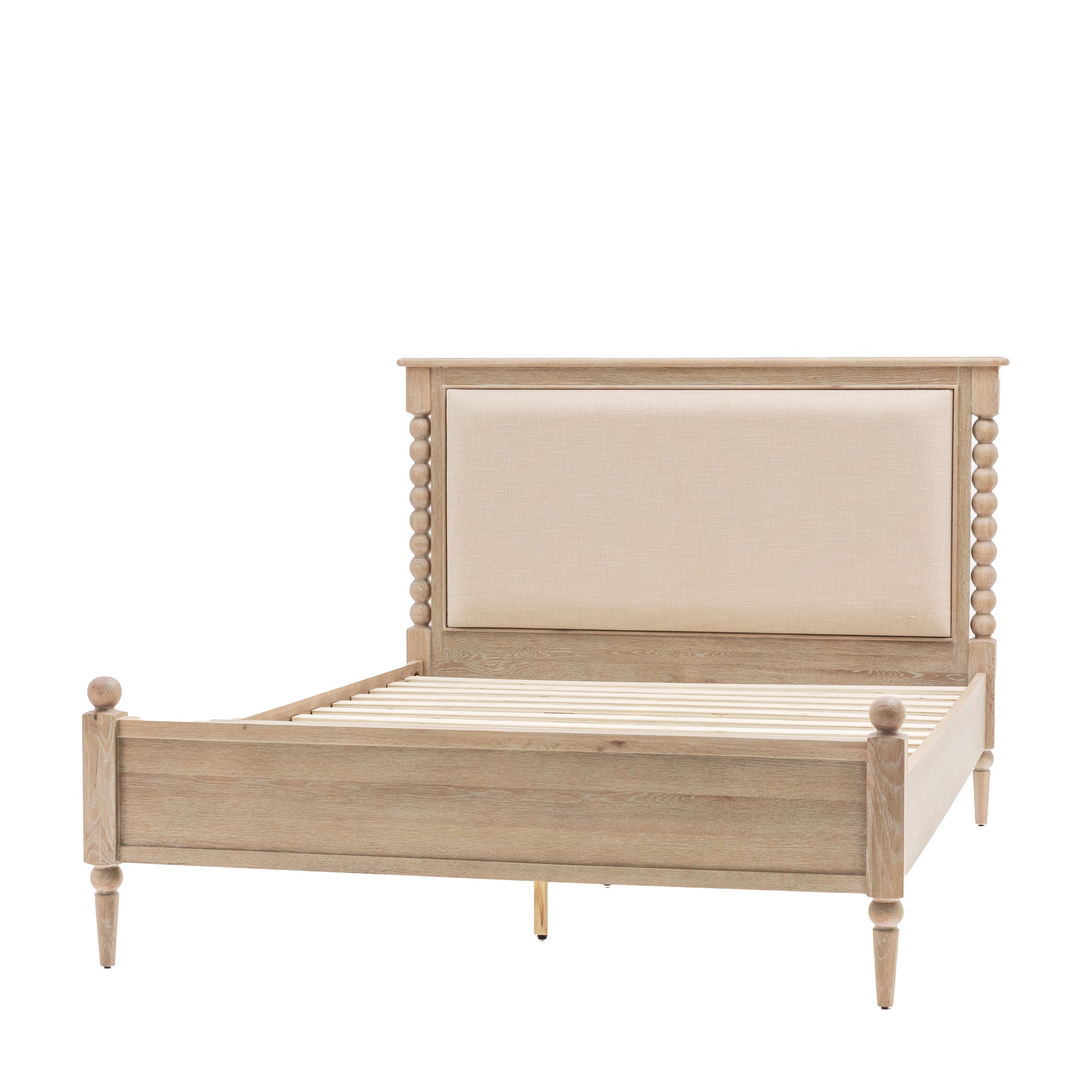 Artisan Natural Oak Bed - 6ft Bed Natural - Super King Sterling Home 3