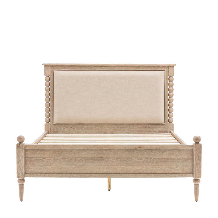 Artisan Natural Oak Bed - 6ft Bed Natural - Super King Sterling Home 1