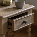 Artisan 1 Drawer Bedside - 1 Drawer Bedside Natural Sterling Home 3