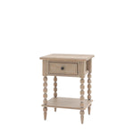 Artisan 1 Drawer Bedside - 1 Drawer Bedside Natural Sterling Home 1