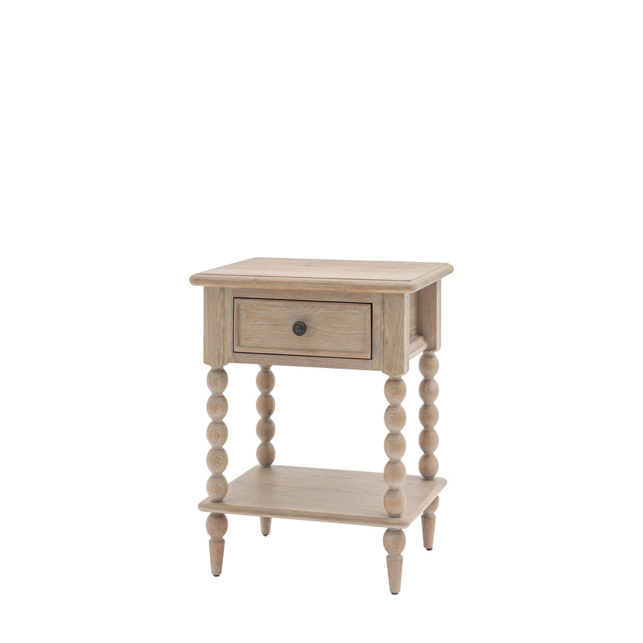 Artisan 1 Drawer Bedside - 1 Drawer Bedside Natural Sterling Home 1