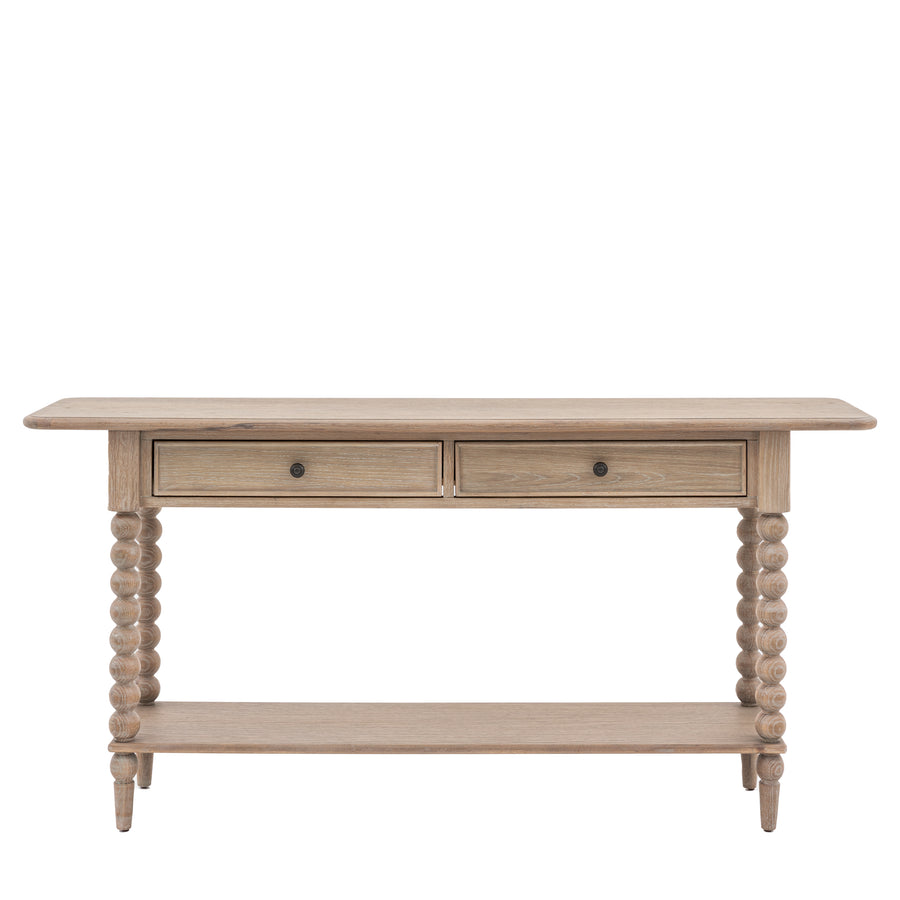 Artisan 2 Drawer Console Table - 2 Drawer Console Table Natural Sterling Home 1