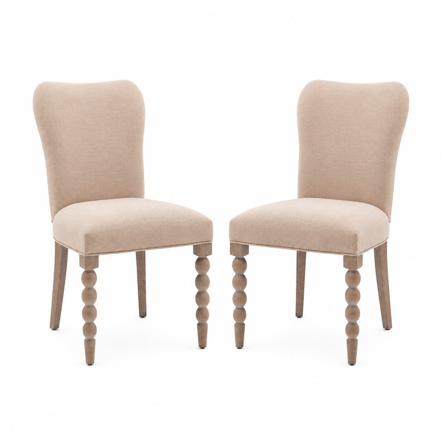 Artisan Pair of Dining Chairs - Dining Chair - Pair Natural Sterling Home 1