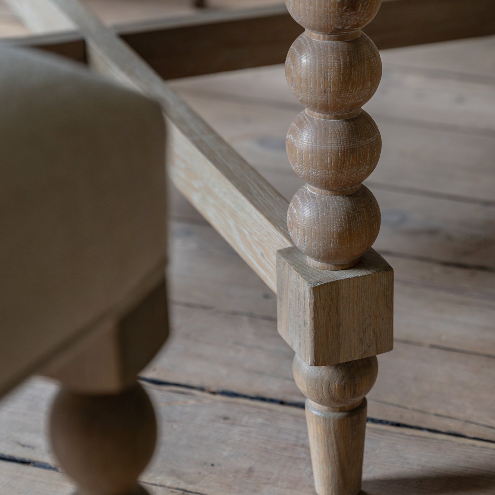 Artisan Round Extending Dining Table - Round Ext Dining Table 120/160x120cm Natural Sterling Home 4
