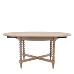 Artisan Round Extending Dining Table - Round Ext Dining Table 120/160x120cm Natural Sterling Home 1