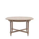 Artisan Round Extending Dining Table - Round Ext Dining Table 120/160x120cm Natural Sterling Home 6