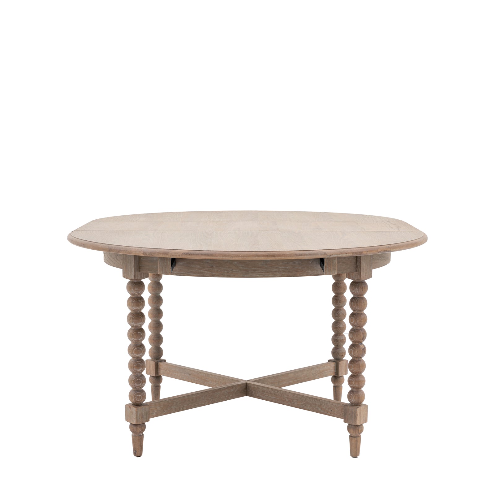 Artisan Round Extending Dining Table - Round Ext Dining Table 120/160x120cm Natural Sterling Home 6