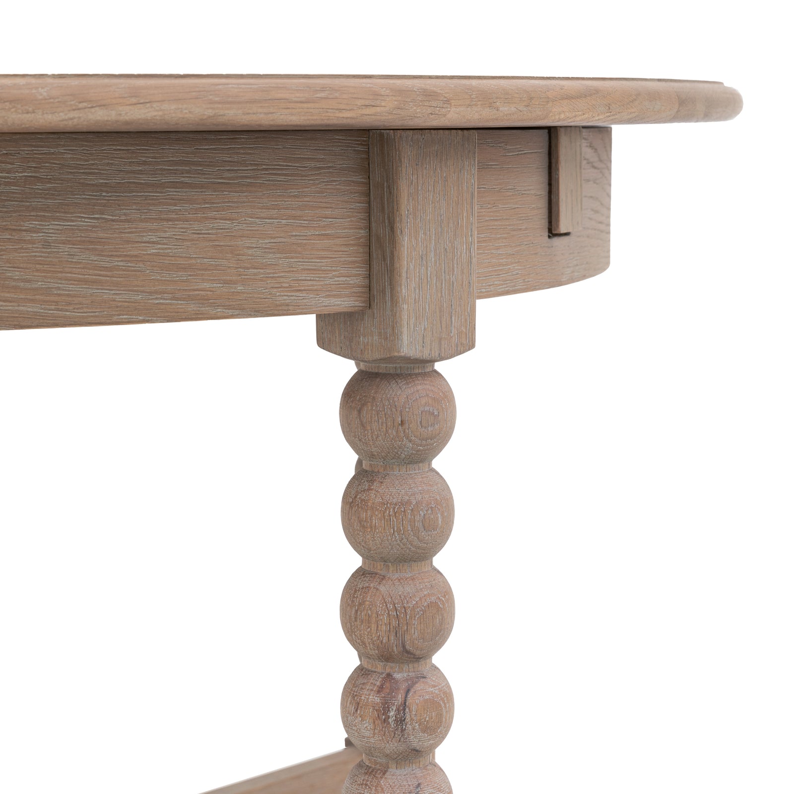 Artisan Round Extending Dining Table - Round Ext Dining Table 120/160x120cm Natural Sterling Home 8