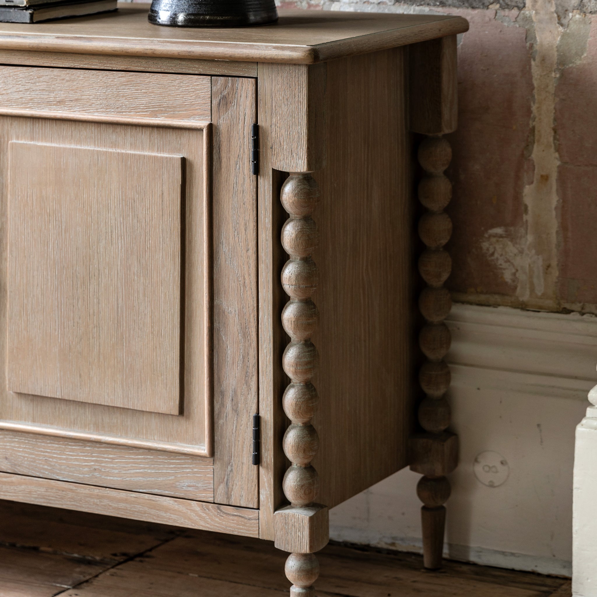 Artisan 2 Door 3 Drawer Sideboard - 2 Door 3 Drawer Sideboard Natural Sterling Home 4