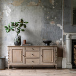 Artisan 2 Door 3 Drawer Sideboard - 2 Door 3 Drawer Sideboard Natural Sterling Home 2