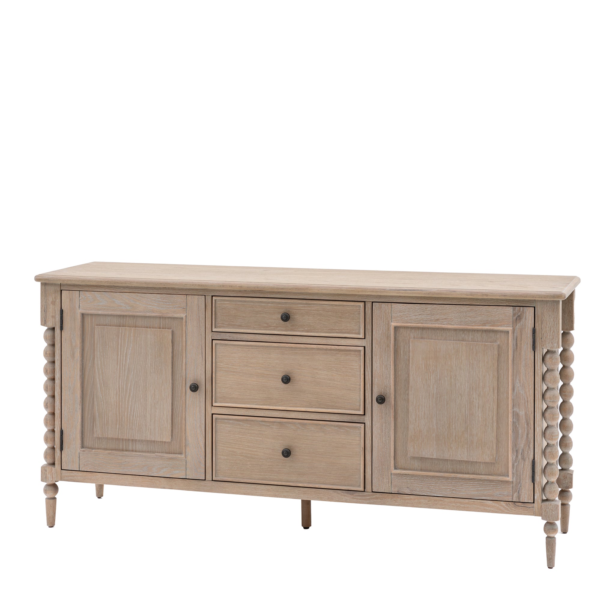 Artisan 2 Door 3 Drawer Sideboard - 2 Door 3 Drawer Sideboard Natural Sterling Home 5