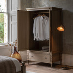 Artisan 2 Door 1 Drawer Wardrobe - 2 Door 1 Drawer Wardrobe Natural Sterling Home 3
