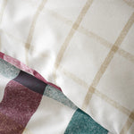 Autumn Check Duvet Set - DISC Autumn Check Duvet Set King Sterling Home 3