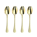 Champagne Avalon Set 4 Serving Spoons - Champagne Avalon Set 4 Serving Spoons Sterling Home 1