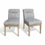 Avery Pair of Dining Chairs - Dining Chair - Pair Taupe