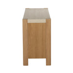 Axis Wide Sideboard - Wide Sideboard Travertine Effect / Oak Sterling Home 5