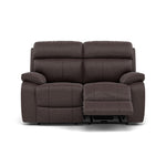 Galaxy 2 Seater Recliner Sofa - 2 Seater Sofa 2 Manual Recliners Fabric - Manual Recliner Sterling Home 4 BFA-BLJ-088 CHARCOAL GREY