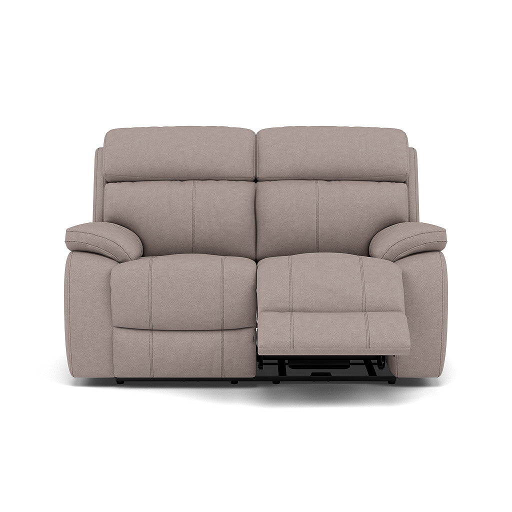 Galaxy 2 Seater Recliner Sofa - 2 Seater Sofa 2 Manual Recliners Fabric - Manual Recliner Sterling Home 1 BFA-BLJ-22 DOVE GREY