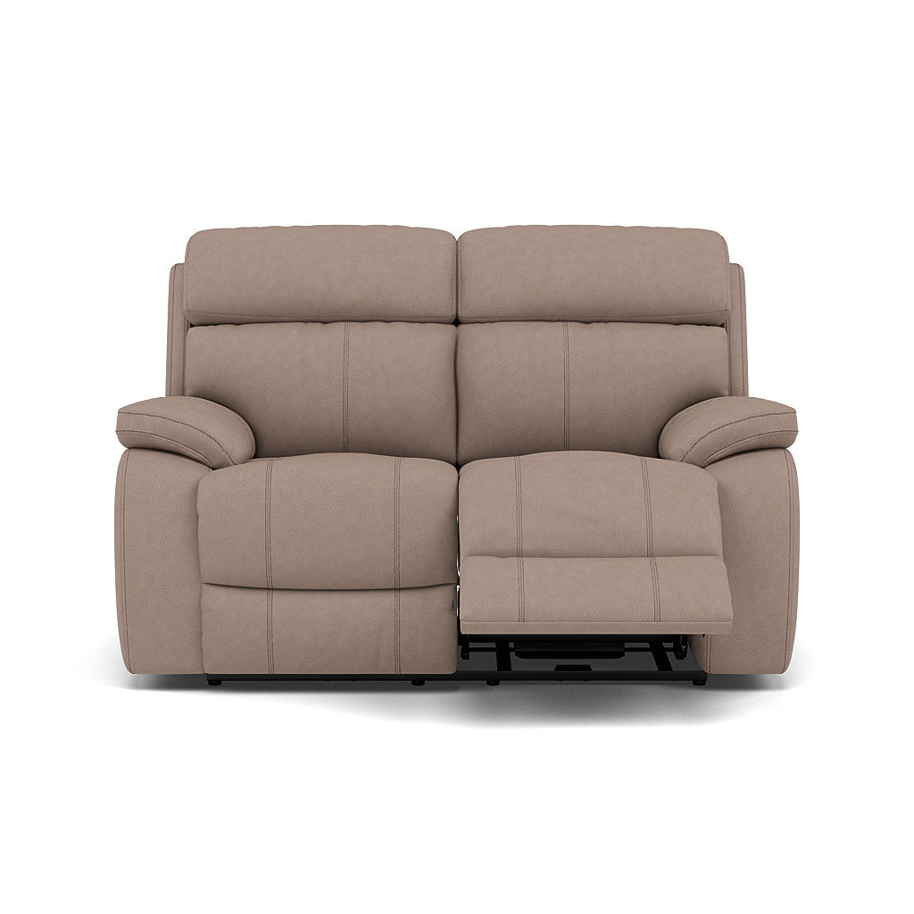 Galaxy 2 Seater Recliner Sofa - 2 Seater Sofa 2 Manual Recliners Fabric - Manual Recliner Sterling Home 3 BFA-BLJ-946 SILVER GREY