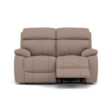 Galaxy 2 Seater Recliner Sofa - 2 Seater Sofa 2 Manual Recliners Fabric - Manual Recliner