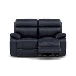 Galaxy 2 Seater Recliner Sofa - 2 Seater 2 Power Recliners Cat 20S - Power Recliner with USB Sofas Sterling Home 14 BXS-036C NAVY