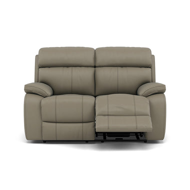 Galaxy 2 Seater Recliner Sofa - 2 Seater 2 Power Recliners Cat 20S - Power Recliner with USB Sofas Sterling Home 12 BXS-039C PEBBLE