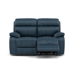 Galaxy 2 Seater Recliner Sofa - 2 Seater Sofa 2 Manual Recliners Cat 20S - Manual Recliner Sterling Home 10 BXS-313E OCEAN BLUE