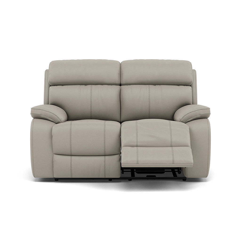 Galaxy 2 Seater Recliner Sofa - 2 Seater 2 Power Recliners Cat 20S - Power Recliner with USB Sofas Sterling Home 8 BXS-946B FEATHER GREY