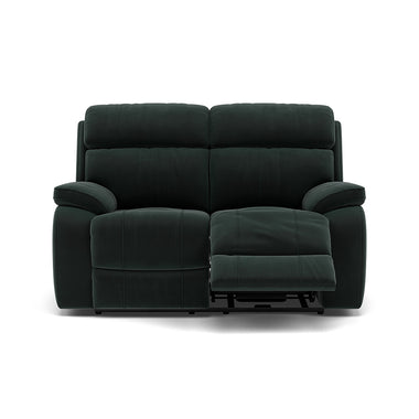 Galaxy 2 Seater Recliner Sofa - 2 Seater Sofa 2 Manual Recliners Fabric - Manual Recliner