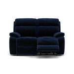 Galaxy 2 Seater Recliner Sofa - 2 Seater Sofa 2 Manual Recliners Fabric - Manual Recliner Sterling Home 15 FAB-MEG-28 NAVY