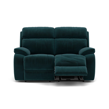Galaxy 2 Seater Recliner Sofa - 2 Seater Sofa 2 Manual Recliners Fabric - Manual Recliner