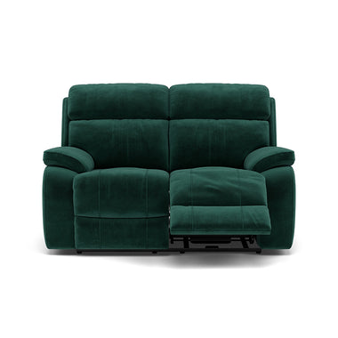 Galaxy 2 Seater Recliner Sofa - 2 Seater Sofa 2 Manual Recliners Fabric - Manual Recliner