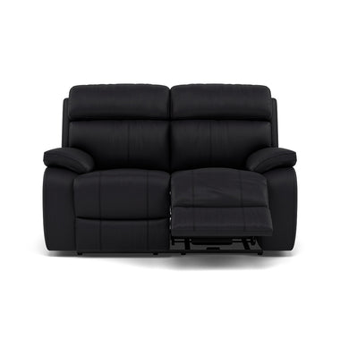 Galaxy 2 Seater Recliner Sofa - 2 Seater 2 Power Recliners Cat 25S - Power Recliner with USB Sterling Home 12 NCS-023C BLACK