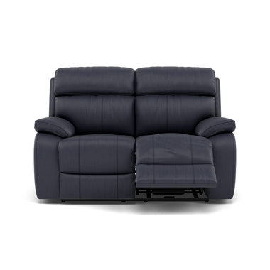 Galaxy 2 Seater Recliner Sofa - 2 Seater 2 Power Recliners Cat 25S - Power Recliner with USB Sterling Home 14 NCS-036C NAVY BLUE