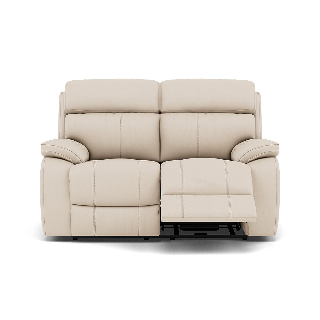 Galaxy 2 Seater Recliner Sofa - 2 Seater 2 Power Recliners Cat 25S - Power Recliner with USB Sterling Home 3 NCS-156E FROST