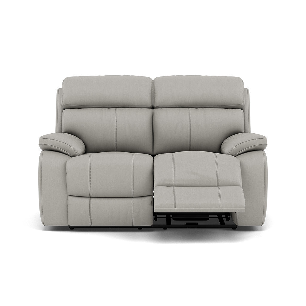 Galaxy 2 Seater Recliner Sofa - 2 Seater 2 Power Recliners Cat 25S - Power Recliner with USB Sterling Home 5 NCS-251E GREY