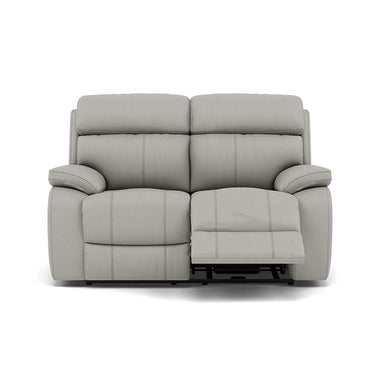 Galaxy 2 Seater Recliner Sofa - 2 Seater 2 Power Recliners Cat 25S - Power Recliner with USB Sterling Home 5 NCS-251E GREY