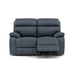 Galaxy 2 Seater Recliner Sofa - 2 Seater 2 Power Recliners Cat 25S - Power Recliner with USB Sterling Home 13 NCS-313E OCEAN BLUE