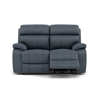Galaxy 2 Seater Recliner Sofa - 2 Seater 2 Power Recliners Cat 25S - Power Recliner with USB Sterling Home 13 NCS-313E OCEAN BLUE