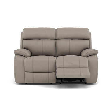 Galaxy 2 Seater Recliner Sofa - 2 Seater 2 Power Recliners Cat 25S - Power Recliner with USB Sterling Home 10 NCS-722A TAUPE