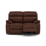 Galaxy 2 Seater Recliner Sofa - 2 Seater Sofa 2 Manual Recliners Cat 20S - Manual Recliner Sterling Home 13 TOS-195E HAZELNUT