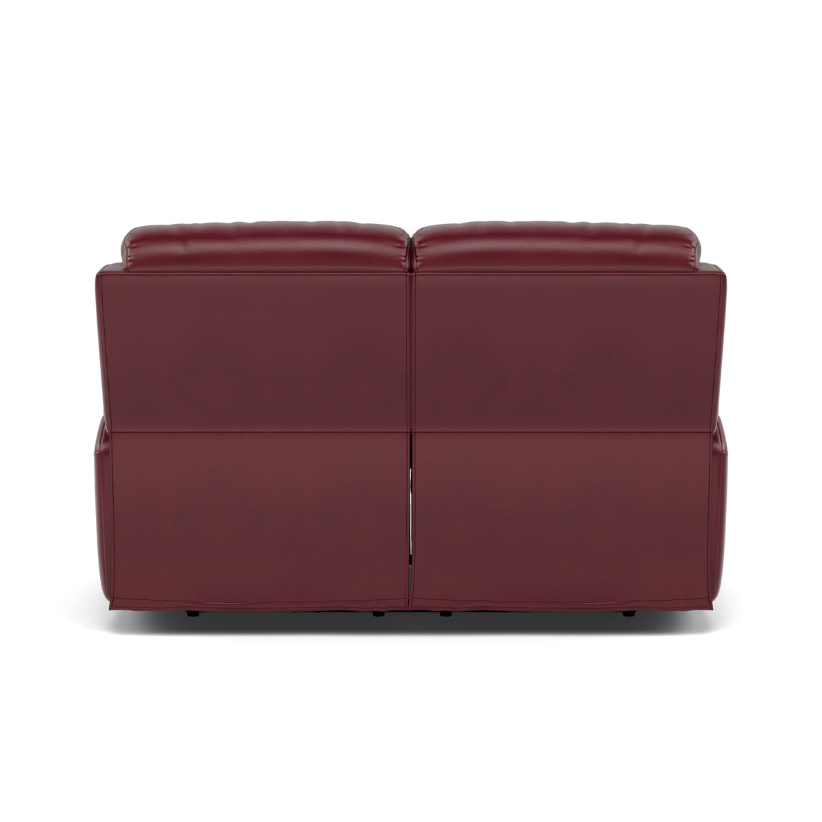 Galaxy 2 Seater Recliner Sofa - 2 Seater 2 Power Recliners Cat 20S - Power Recliner with USB — BVS-035C DEEP RED, gallery image 2