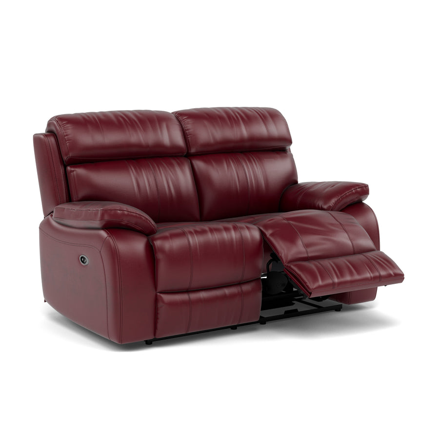 Galaxy 2 Seater Recliner Sofa - 2 Seater 2 Power Recliners Cat 20S - Power Recliner with USB
